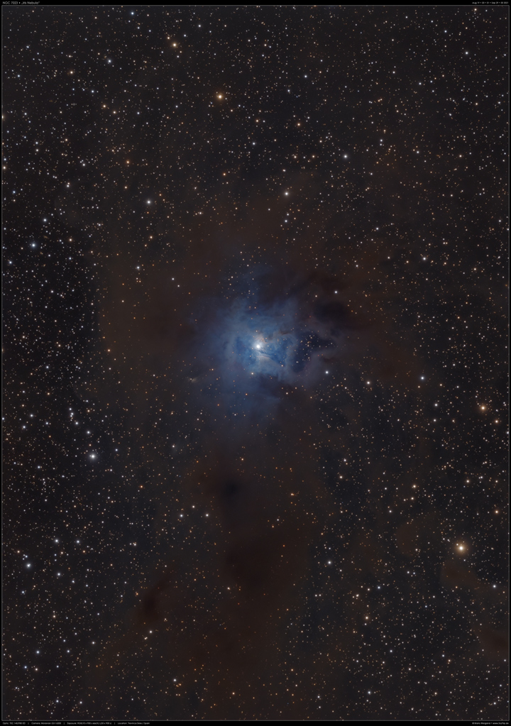 NGC 7023 Der Irisnebel