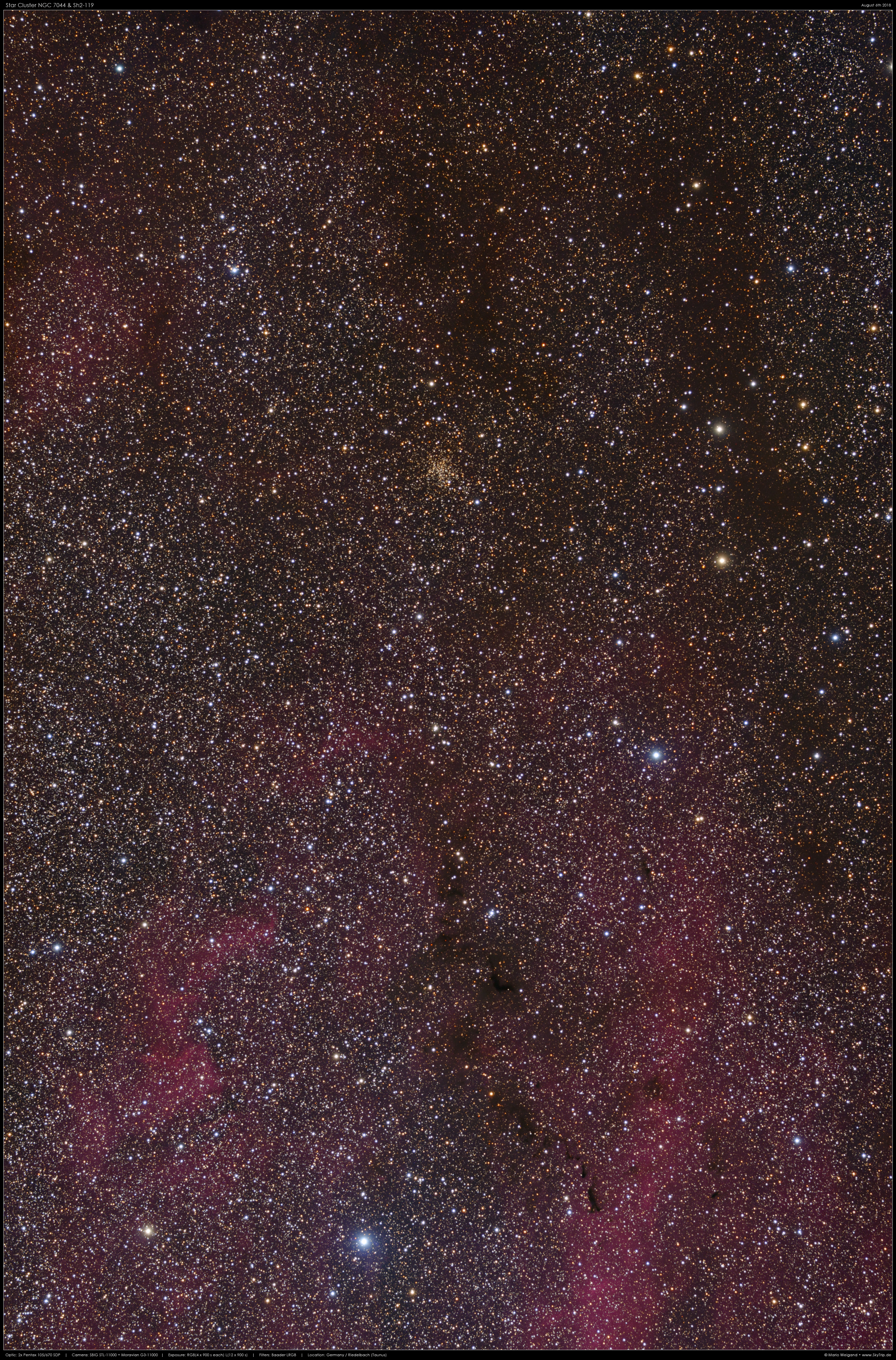 NGC 7044 in Cygnus
