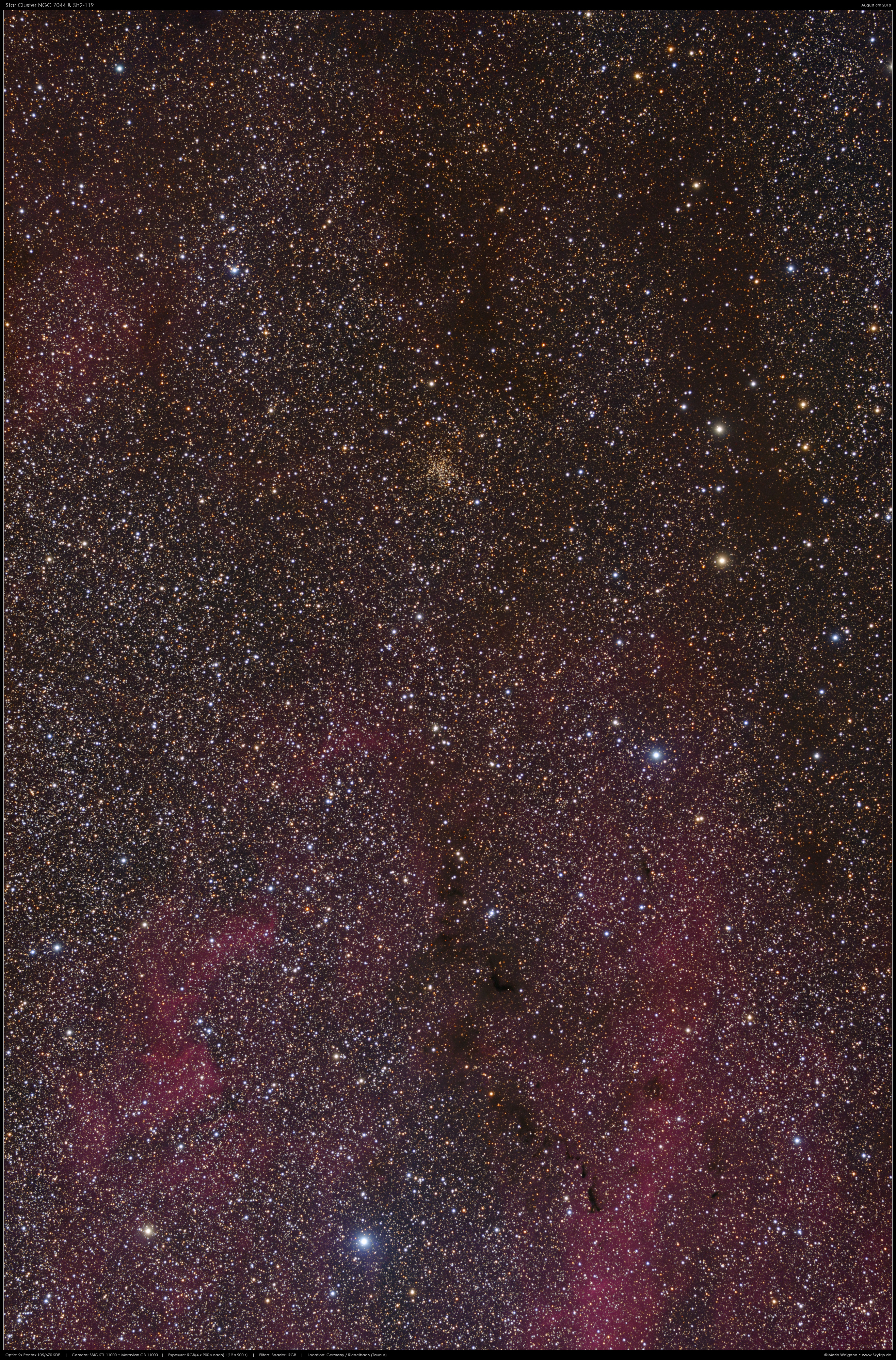 NGC 7044 in Cygnus