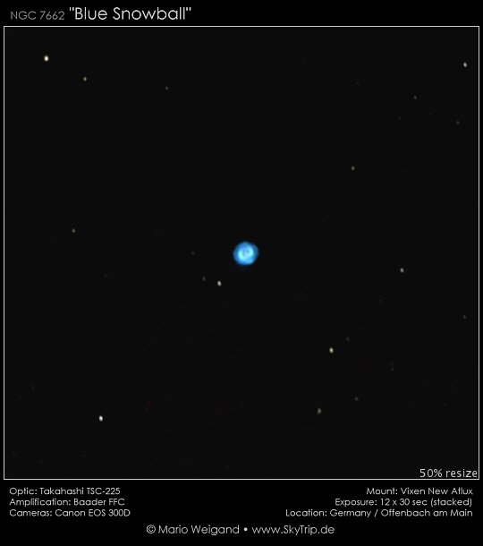 NGC 7662 'Blue Snowball'