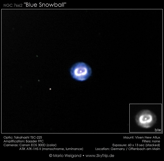 NGC 7662 'Blue Snowball'