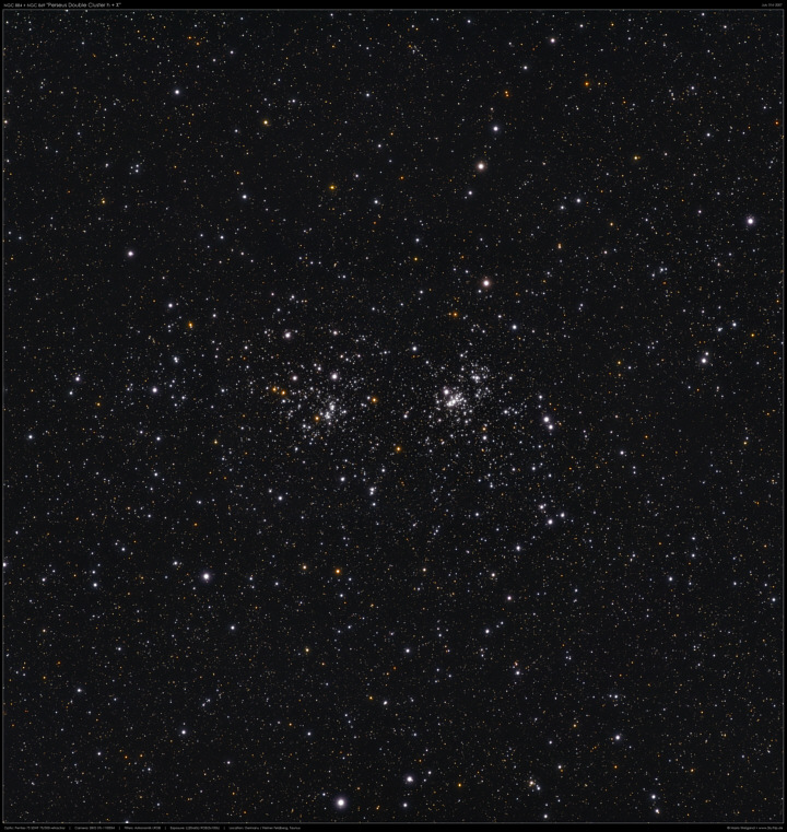 NGC 884/869 Double Cluster