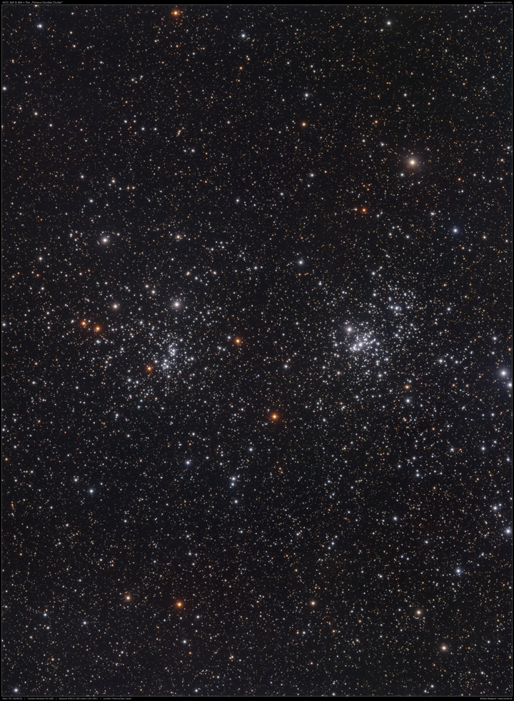 NGC 884/869 Double Cluster