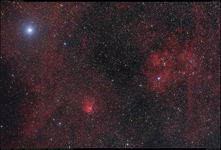 Deneb-Region: Sh2-112 & Sh1-115