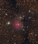 Sh2-82 Little Trifid Nebula