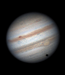 Animation: Veränderungen auf Jupiter
