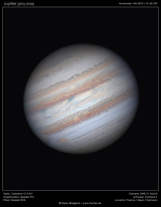 Riesenplanet Jupiter mit GRF