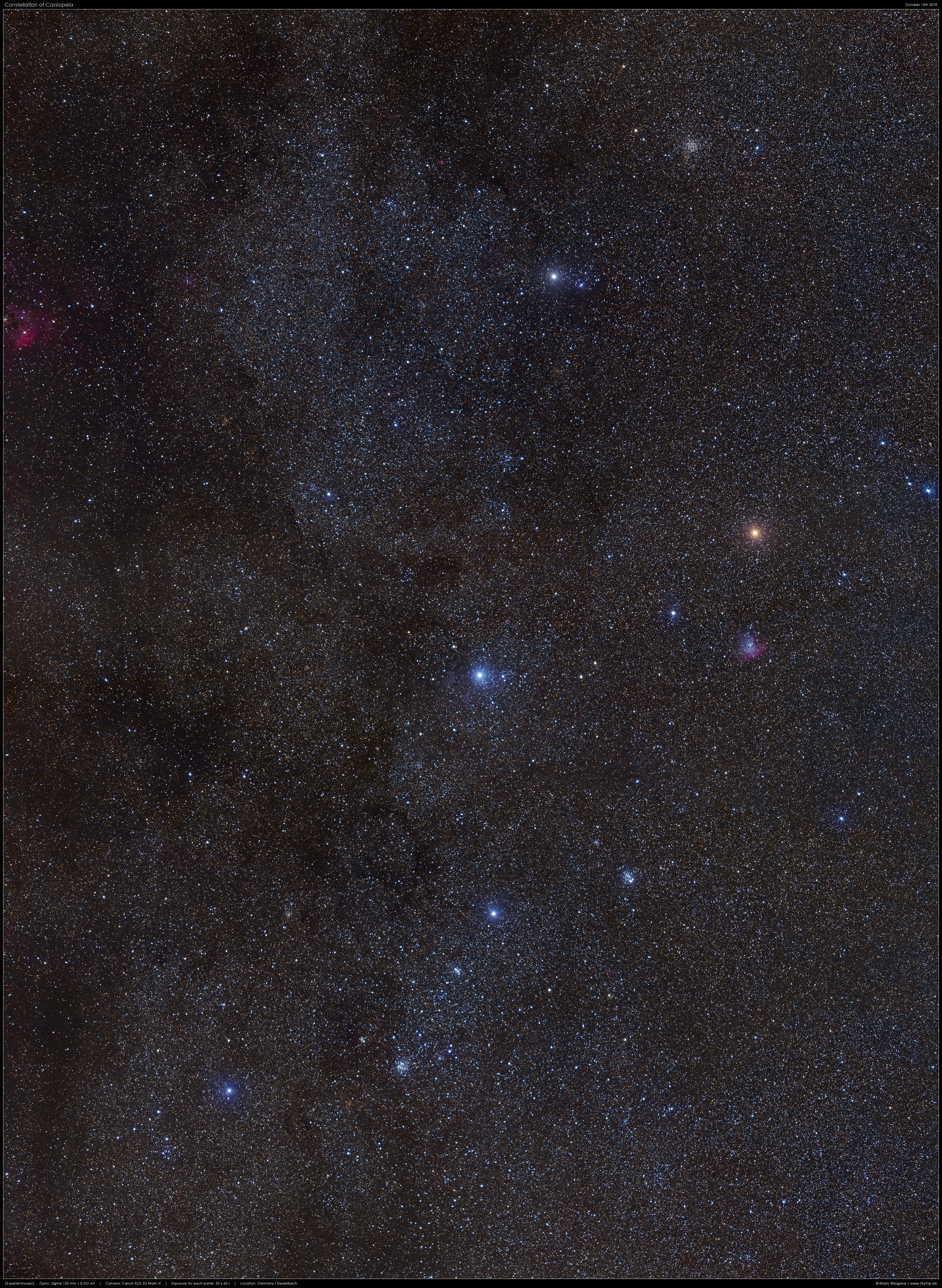 Sternbild Cassiopeia