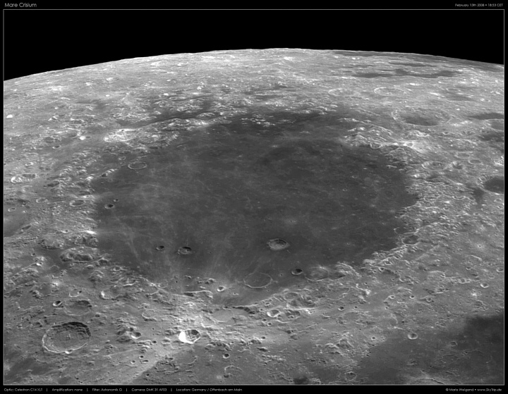 Mondfoto: Mare Crisium