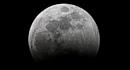 Mondfinsternis 2007, Bild 2: Partielle Phase