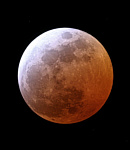 Mondfinsternis 2007, Bild 7: Beginn der totalen Phase