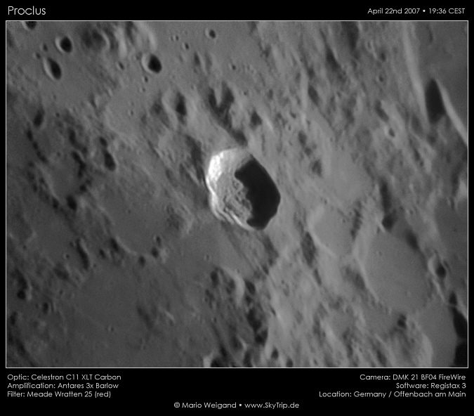 Mondfoto: Proclus