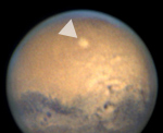 Die Tharsis-Region mit Olympus Mons Die Tharsis-Region mit Olympus Mons