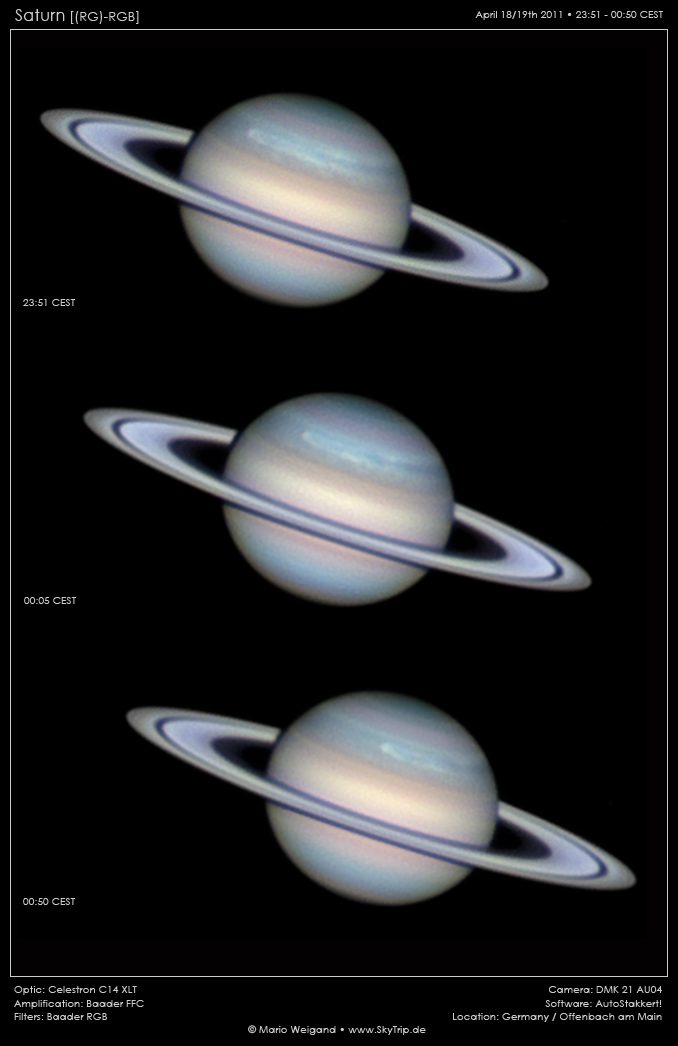 Sturm auf Ringplanet Saturn