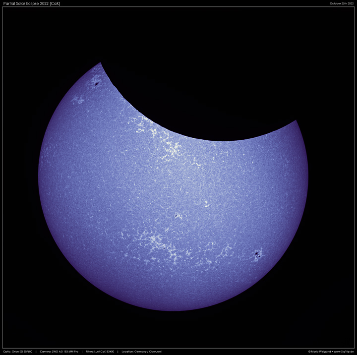 Sonnenfinsternis 2021 hinter Wolken