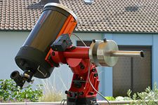 Celestron C11 XLT mit Weilicht-Sonnenfilter