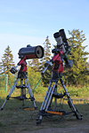 Celestron C14 XLT und Pentax 105/670 SDP