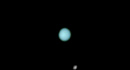 Uranus mit Oberon